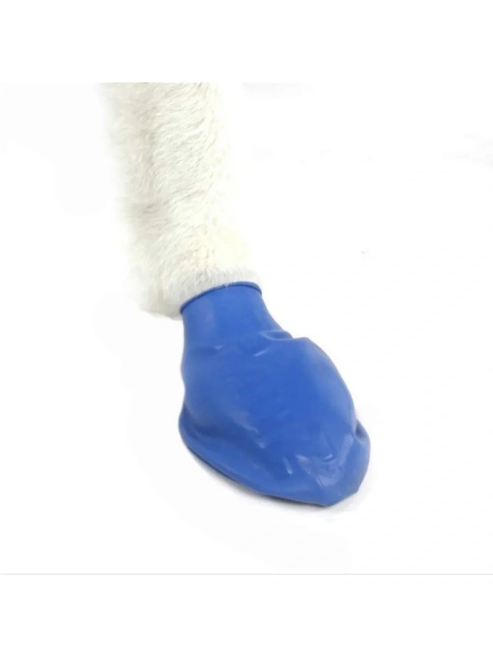 PAWZ Blue Rubber Dog Boots - Medium